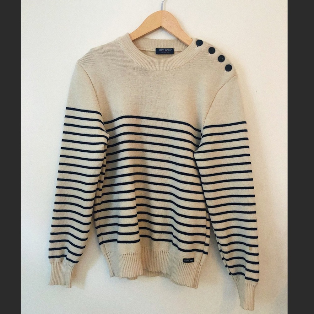 Saint James knit sweater